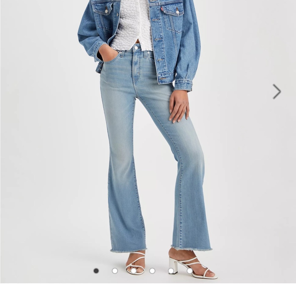 Levi’s 726 Flare Light/Medium Wash